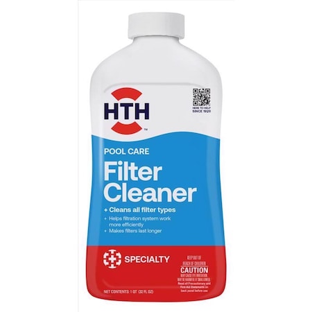 Hth HTH Pool Care Liquid Filter Cleaner 32 oz 67071